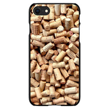 DistinctInk® Hard Plastic Snap-On Case for Apple iPhone or Samsung Galaxy - Wine Corks