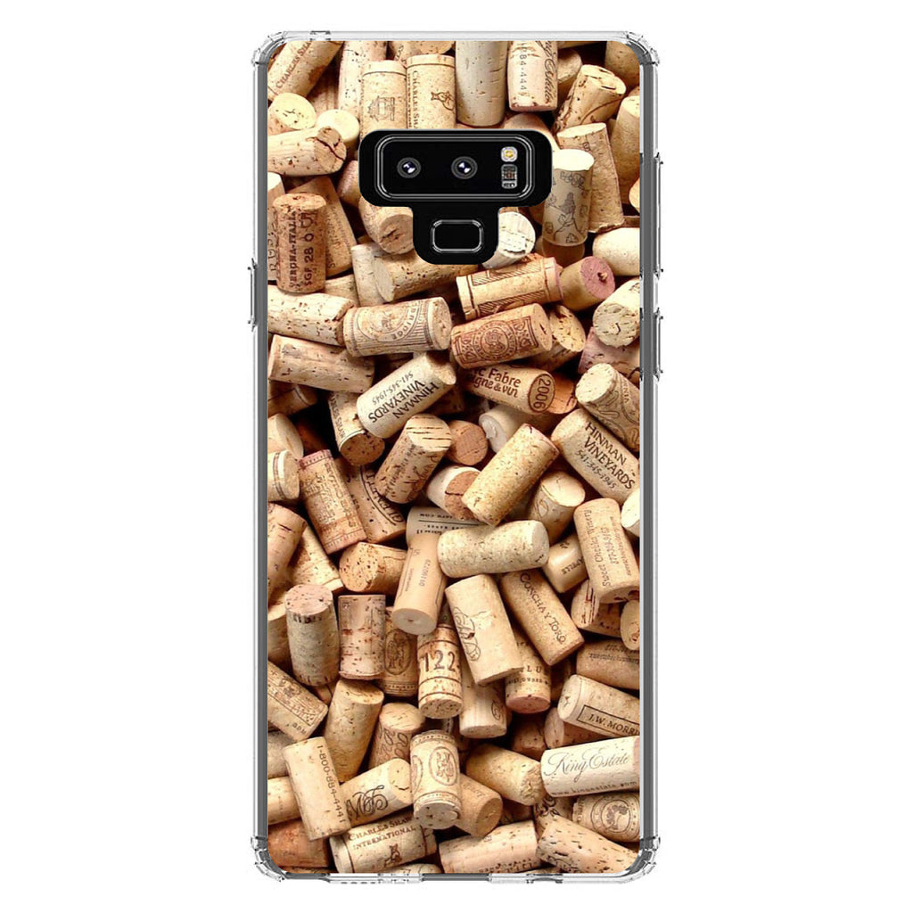 Wine Corks Image Print Clear Shockproof iPhone Case, view 11