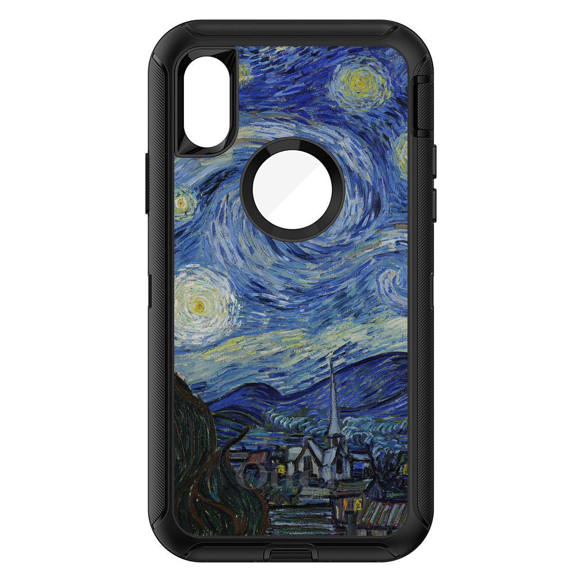 Van Gogh Starry Night OtterBox Defender Case for iPhone & Galaxy, view 3