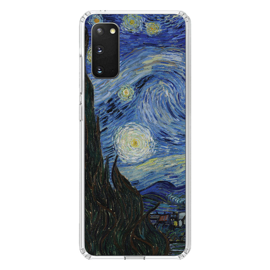 Van Gogh Starry Night Clear Shockproof iPhone Case, view 13
