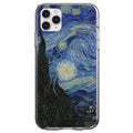 Van Gogh Starry Night Clear Shockproof iPhone Case