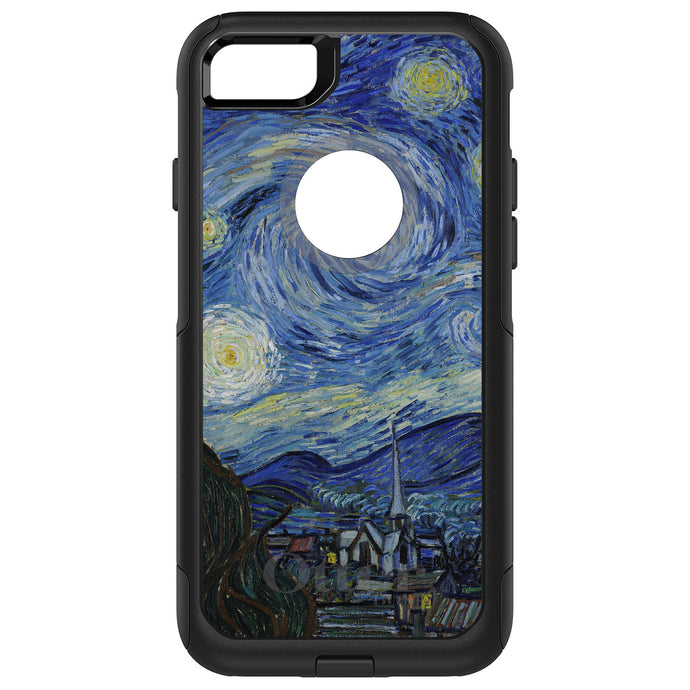 DistinctInk OtterBox Commuter Series Case for Apple iPhone or Samsung Galaxy - Van Gogh Starry Night