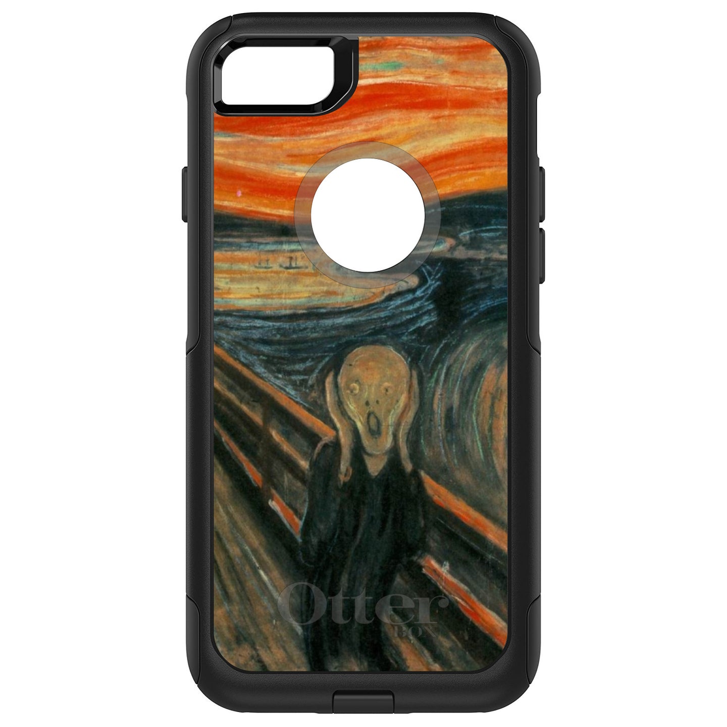 DistinctInk™ OtterBox Commuter Series Case for Apple iPhone or Samsung Galaxy - Edvard Munch The Scream