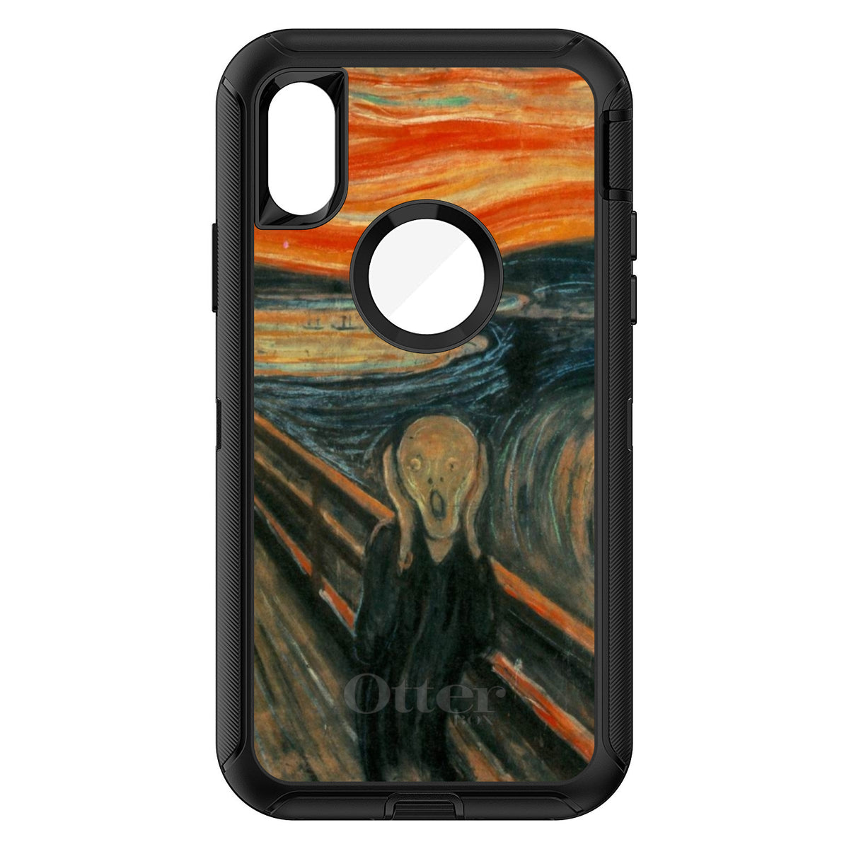 Edvard Munch The Scream OtterBox Defender Case for iPhone & Galaxy, view 3