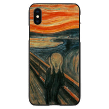 DistinctInk® Hard Plastic Snap-On Case for Apple iPhone or Samsung Galaxy - Edvard Munch The Scream