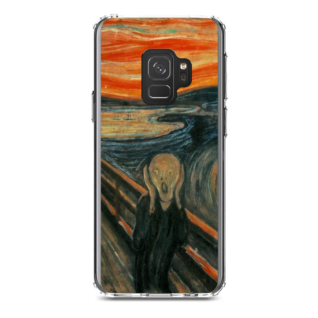 Edvard Munch The Scream Clear Shockproof iPhone Case, view 19