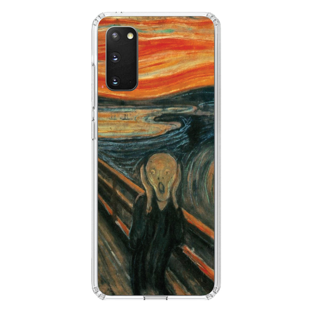 Edvard Munch The Scream Clear Shockproof iPhone Case, view 13