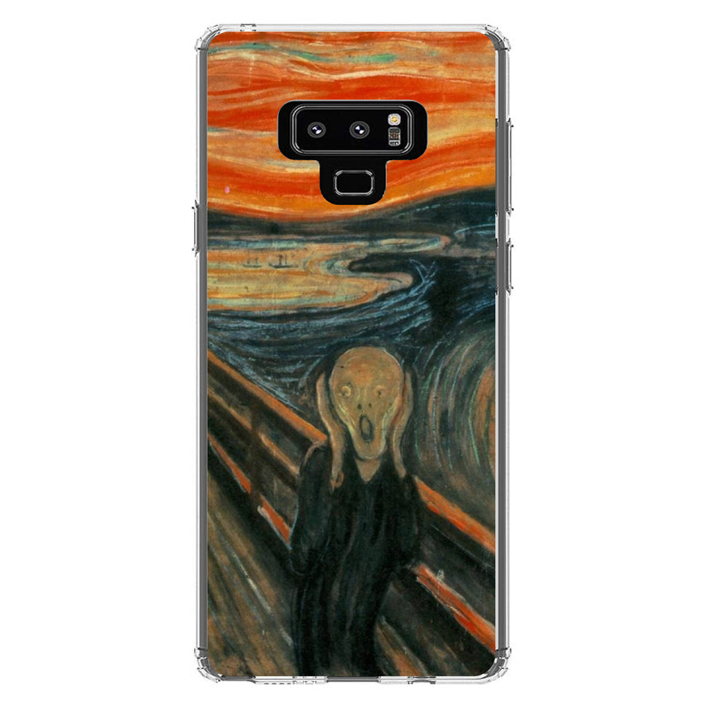 Edvard Munch The Scream Clear Shockproof iPhone Case, view 11