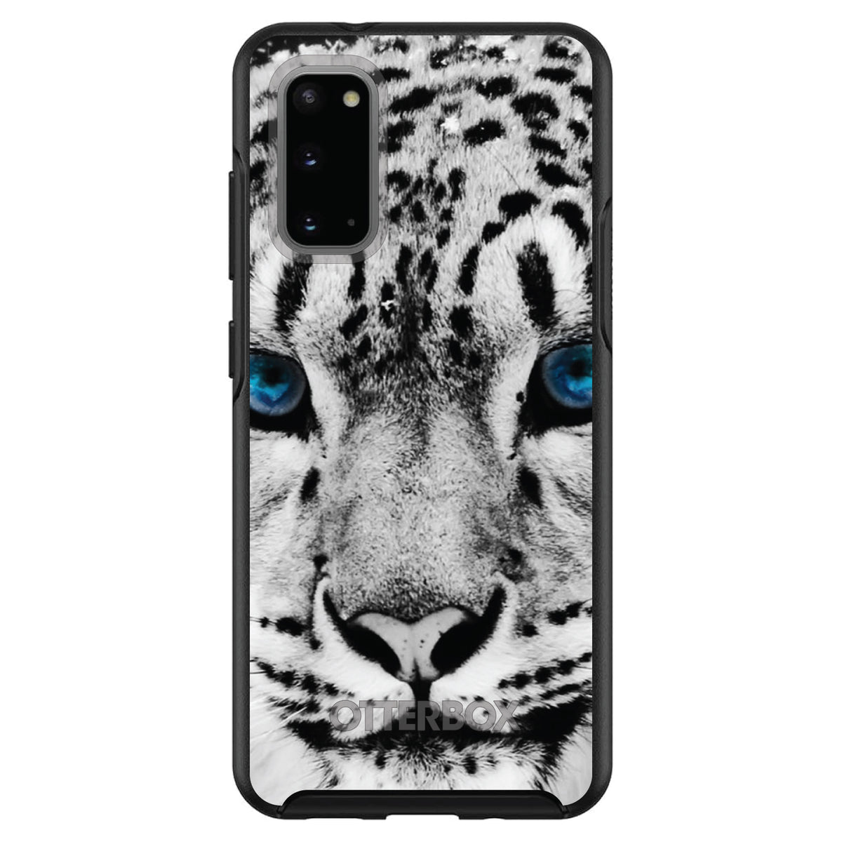 Snow Leopard Blue Eyes OtterBox Symmetry Case for iPhone & Galaxy, view 5