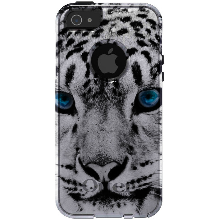 Snow Leopard Blue Eyes OtterBox Commuter Case for iPhone & Galaxy, view 5
