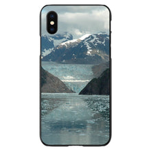 DistinctInk® Hard Plastic Snap-On Case for Apple iPhone or Samsung Galaxy - Tracy Arm Fjord Alaska