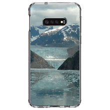 DistinctInk® Clear Shockproof Hybrid Case for Apple iPhone / Samsung Galaxy / Google Pixel - Tracy Arm Fjord Alaska