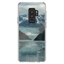 DistinctInk® Clear Shockproof Hybrid Case for Apple iPhone / Samsung Galaxy / Google Pixel - Tracy Arm Fjord Alaska