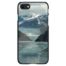 DistinctInk® Hard Plastic Snap-On Case for Apple iPhone or Samsung Galaxy - Tracy Arm Fjord Alaska