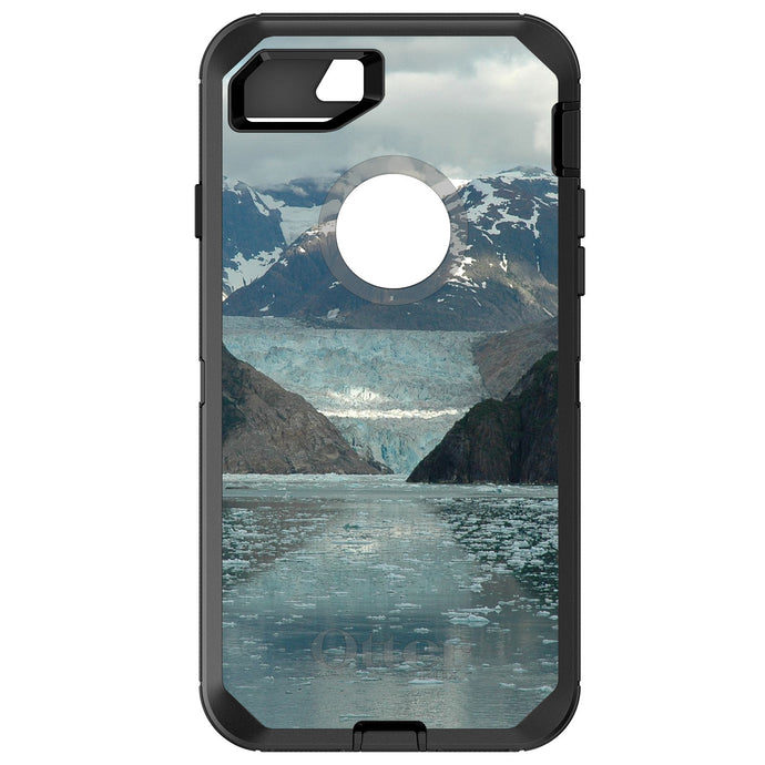 DistinctInk™ OtterBox Defender Series Case for Apple iPhone / Samsung Galaxy / Google Pixel - Tracy Arm Fjord Alaska