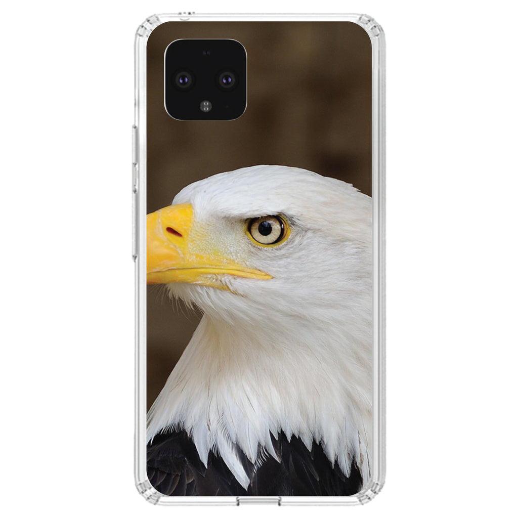 American Bald Eagle Clear Shockproof iPhone Case, view 24
