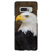 DistinctInk® Hard Plastic Snap-On Case for Apple iPhone or Samsung Galaxy - American Bald Eagle