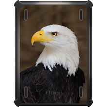 DistinctInk™ OtterBox Defender Series Case for Apple iPad / iPad Pro / iPad Air / iPad Mini - American Bald Eagle