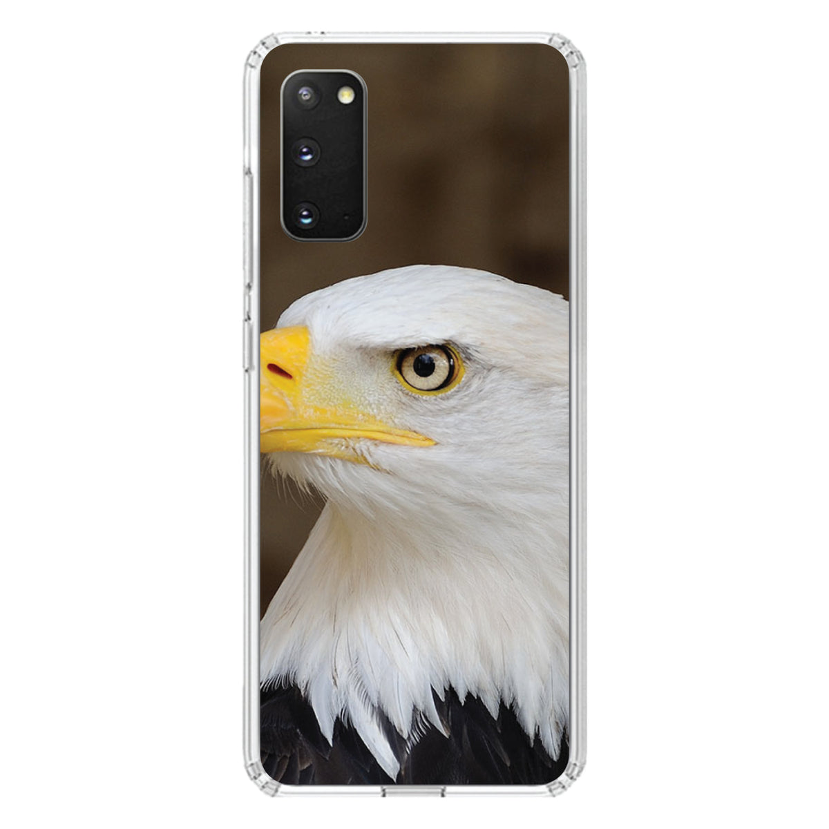 American Bald Eagle Clear Shockproof iPhone Case, view 15