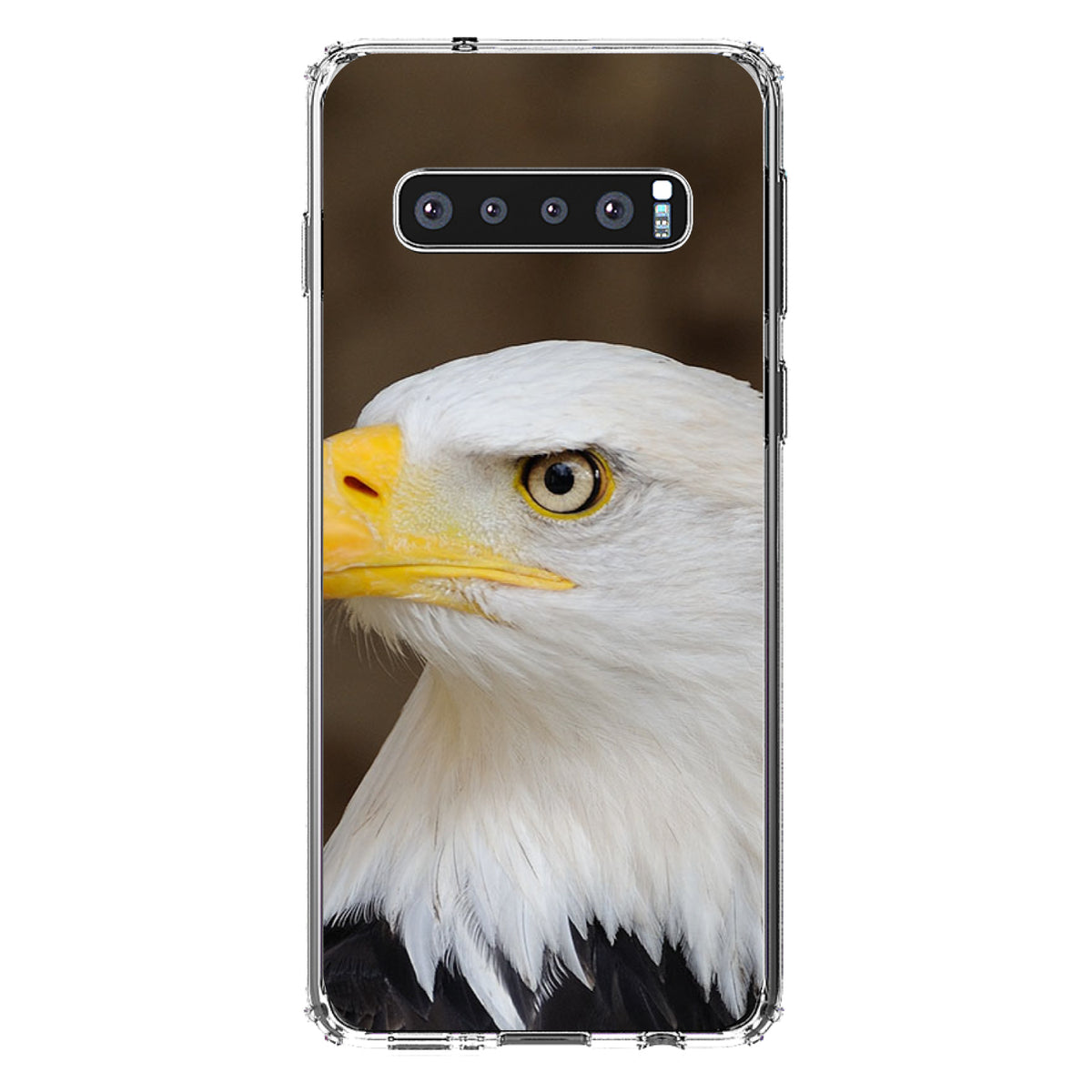 American Bald Eagle Clear Shockproof iPhone Case, view 17