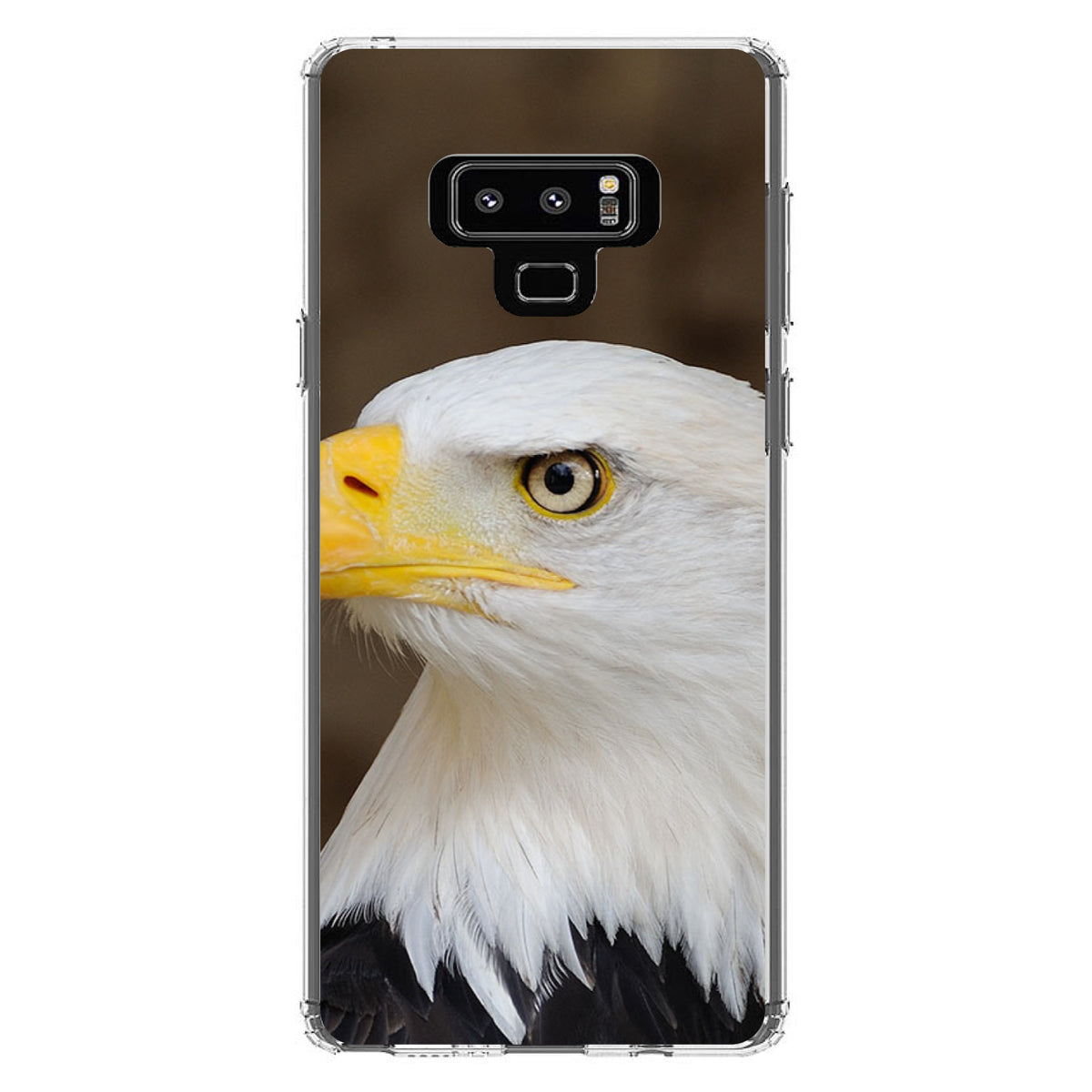 American Bald Eagle Clear Shockproof iPhone Case, view 11