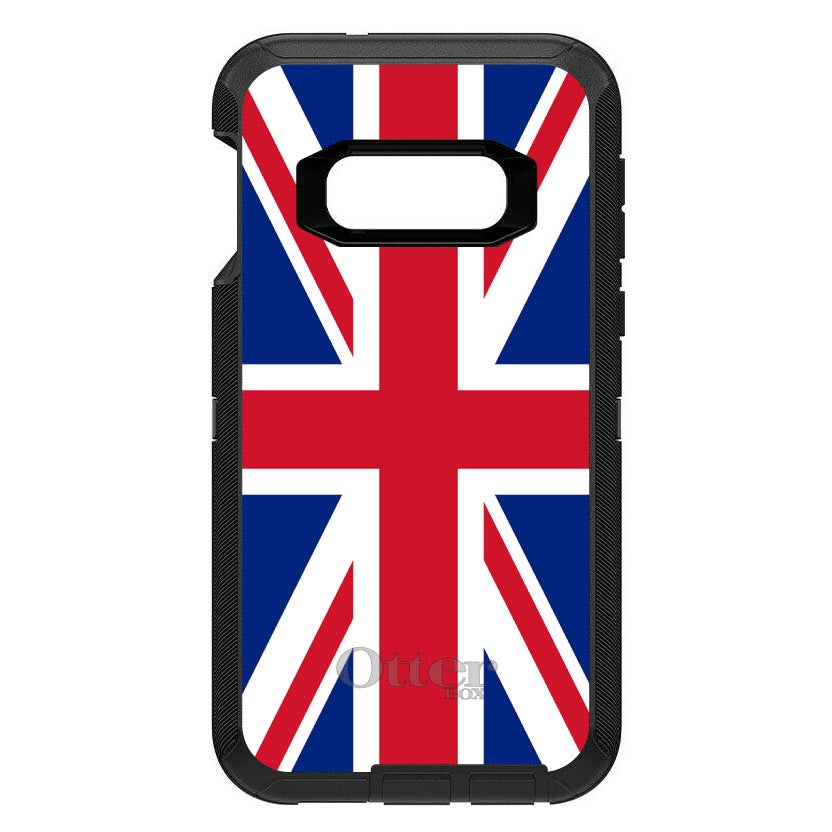 Red White Blue British Flag UK OtterBox Defender Case for iPhone & Galaxy, view 7