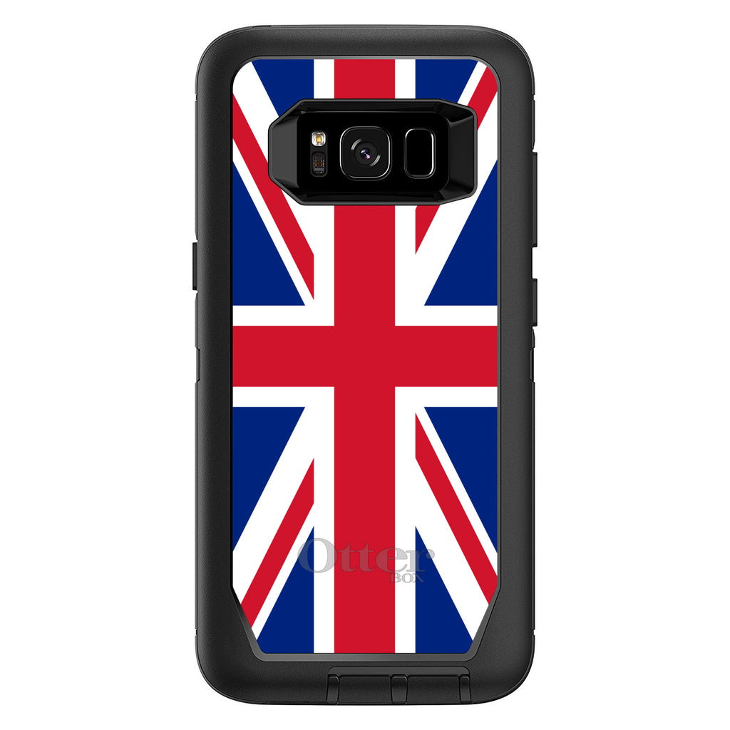 Red White Blue British Flag UK OtterBox Defender Case for iPhone & Galaxy, view 9