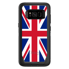 DistinctInk™ OtterBox Defender Series Case for Apple iPhone / Samsung Galaxy / Google Pixel - Red White Blue British Flag UK
