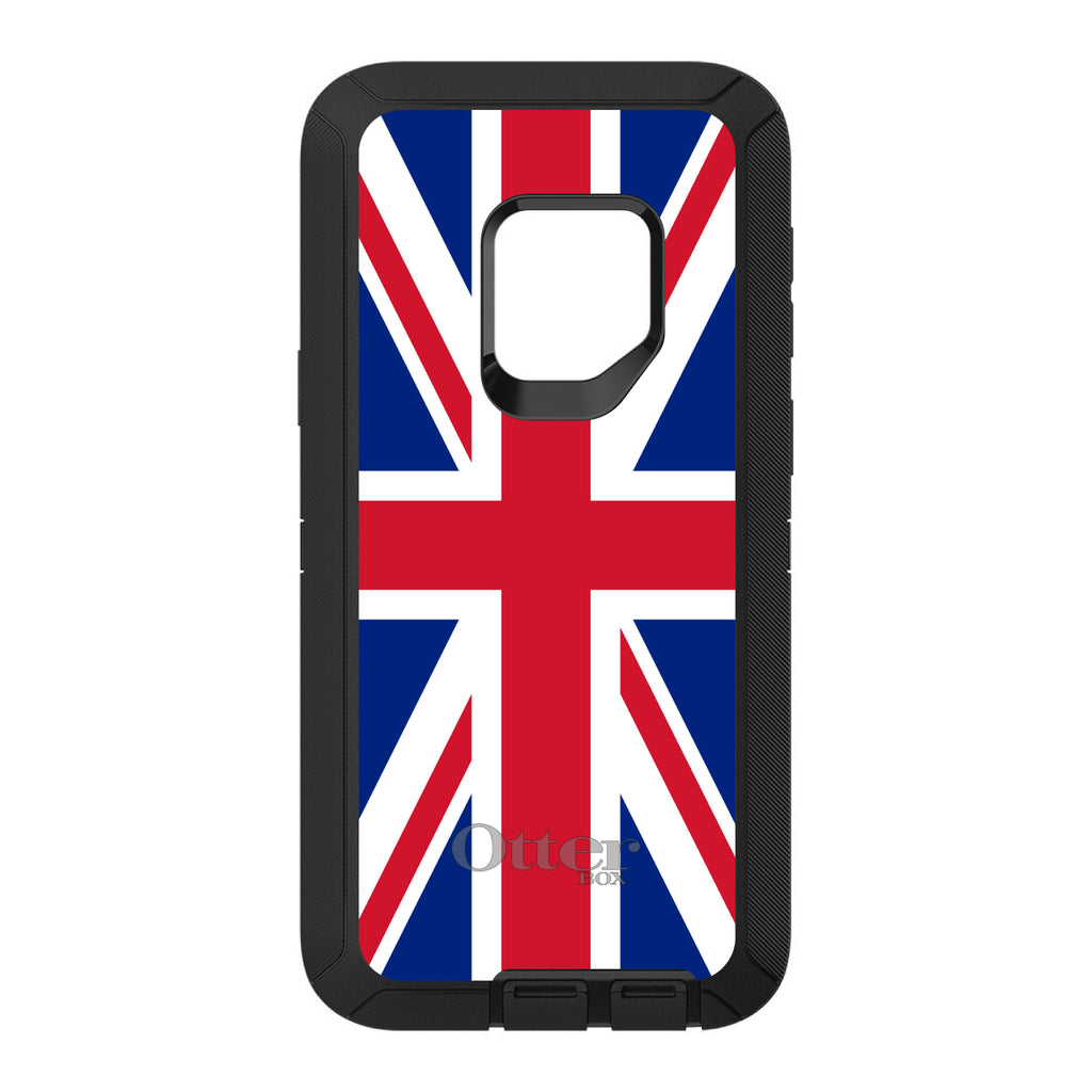 Red White Blue British Flag UK OtterBox Defender Case for iPhone & Galaxy, view 8