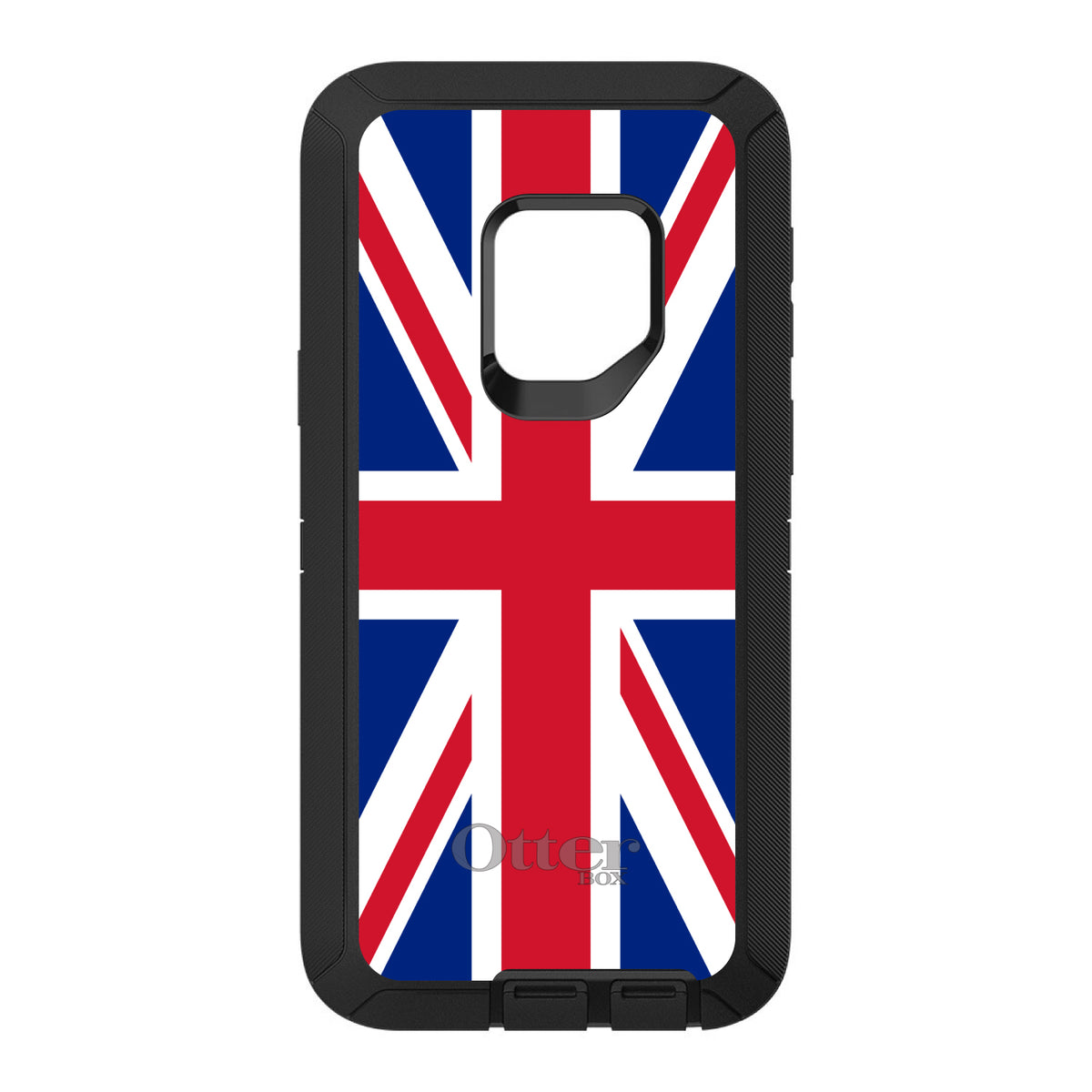 Red White Blue British Flag UK OtterBox Defender Case for iPhone & Galaxy, view 8