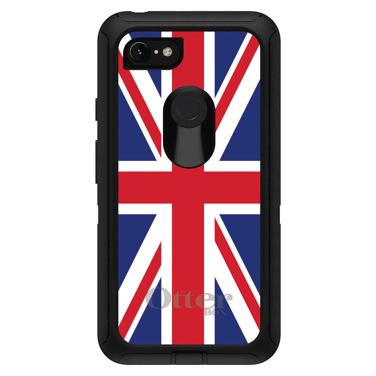 Red White Blue British Flag UK OtterBox Defender Case for iPhone & Galaxy, view 15