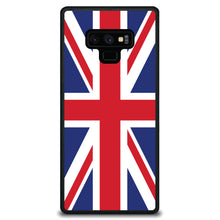 DistinctInk® Hard Plastic Snap-On Case for Apple iPhone or Samsung Galaxy - Red White Blue British Flag UK