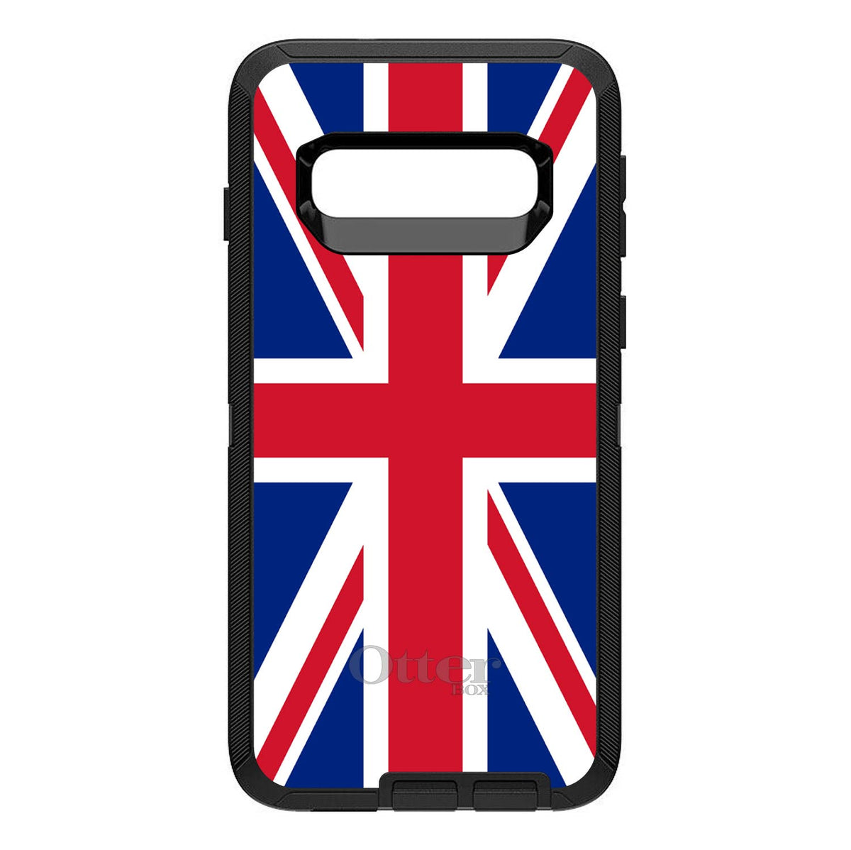 Red White Blue British Flag UK OtterBox Defender Case for iPhone & Galaxy, view 6