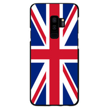 DistinctInk® Hard Plastic Snap-On Case for Apple iPhone or Samsung Galaxy - Red White Blue British Flag UK