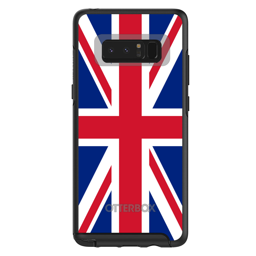 Red White Blue British Flag UK OtterBox Symmetry Case for iPhone & Galaxy, view 14