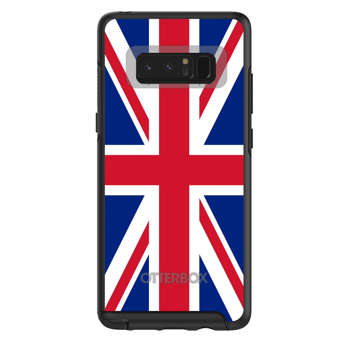 Red White Blue British Flag UK OtterBox Symmetry Case for iPhone & Galaxy, view 14