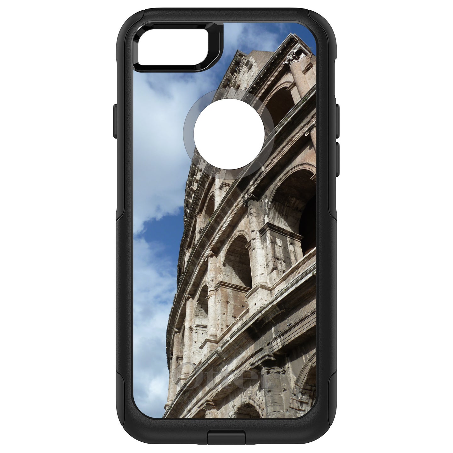 DistinctInk™ OtterBox Commuter Series Case for Apple iPhone or Samsung Galaxy - Roman Colosseum Rome