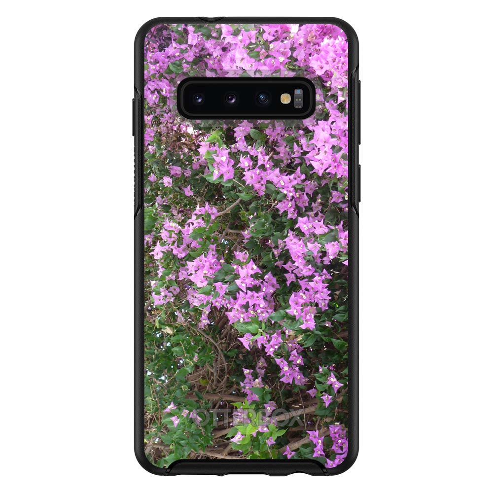 Purple Flowers Mykonos Greece OtterBox Symmetry Case for iPhone & Galaxy, view 6