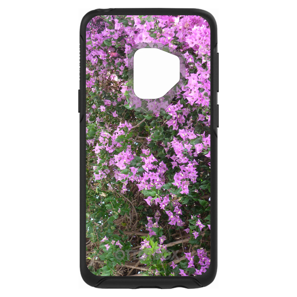 Purple Flowers Mykonos Greece OtterBox Symmetry Case for iPhone & Galaxy, view 8
