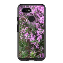 DistinctInk™ OtterBox Symmetry Series Case for Apple iPhone / Samsung Galaxy / Google Pixel - Purple Flowers Mykonos Greece