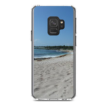 DistinctInk® Clear Shockproof Hybrid Case for Apple iPhone / Samsung Galaxy / Google Pixel - Beach Scene Akumal Mexico