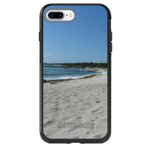 DistinctInk™ OtterBox Symmetry Series Case for Apple iPhone / Samsung Galaxy / Google Pixel - Beach Scene Akumal Mexico