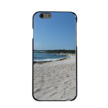 DistinctInk® Hard Plastic Snap-On Case for Apple iPhone or Samsung Galaxy - Beach Scene Akumal Mexico