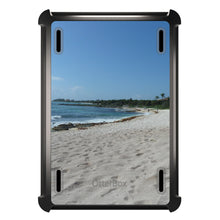 DistinctInk™ OtterBox Defender Series Case for Apple iPad / iPad Pro / iPad Air / iPad Mini - Beach Scene Akumal Mexico