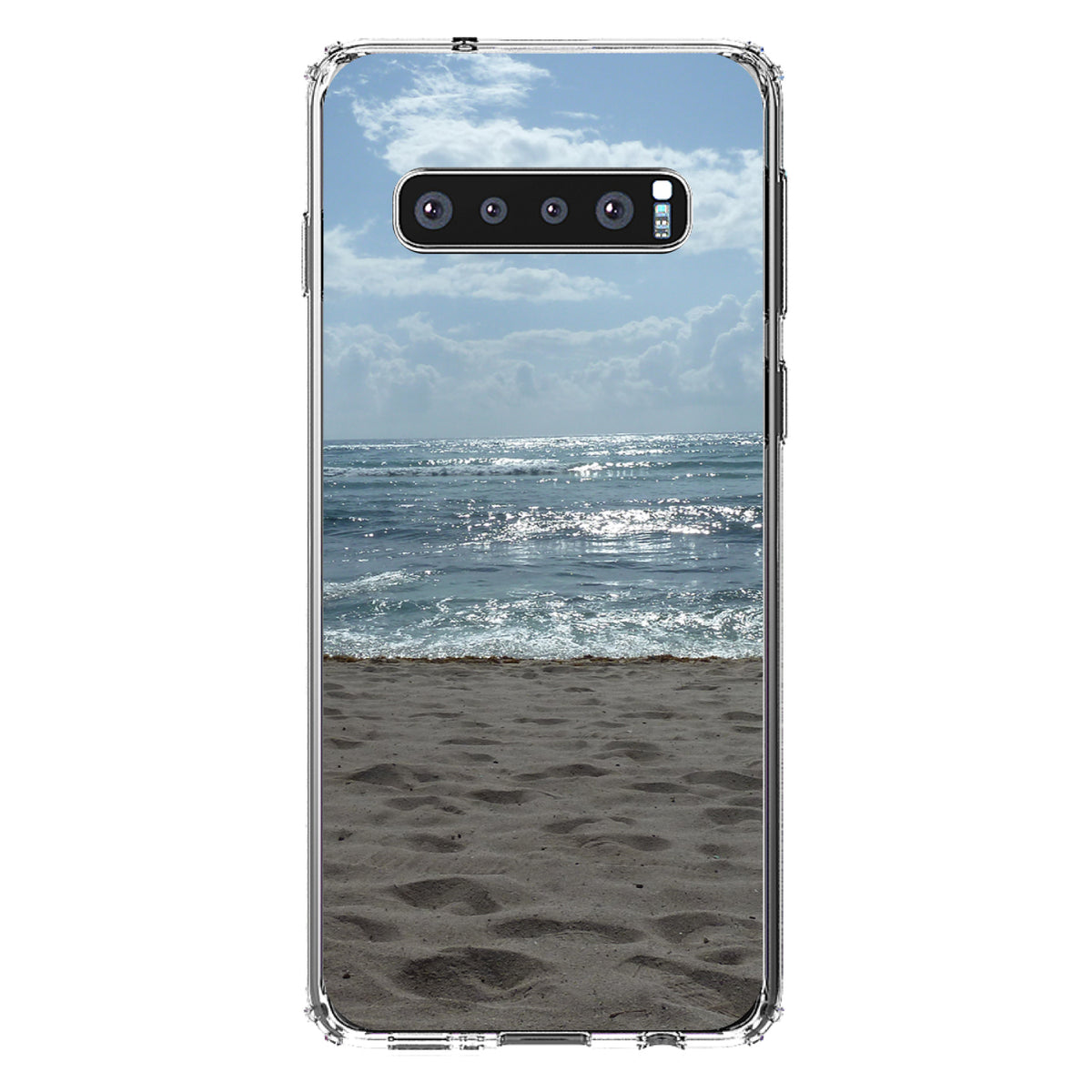Ocean Horizon Akumal Mexico Clear Shockproof iPhone Case, view 16