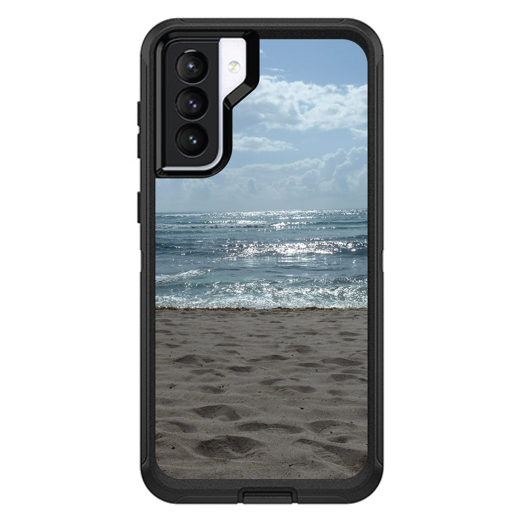 Ocean Horizon Akumal Mexico OtterBox Defender Case for iPhone & Galaxy, view 6