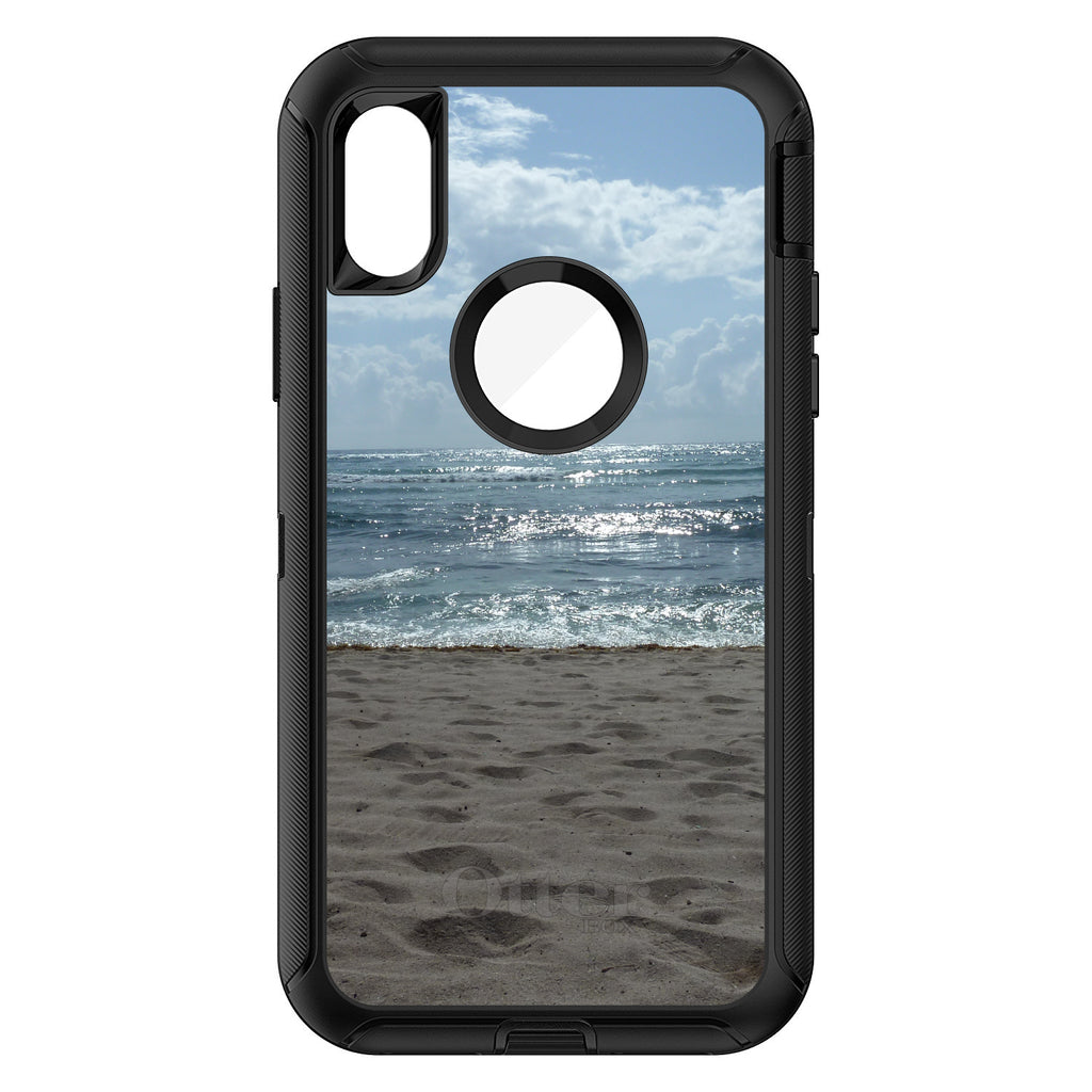 Ocean Horizon Akumal Mexico OtterBox Defender Case for iPhone & Galaxy, view 3