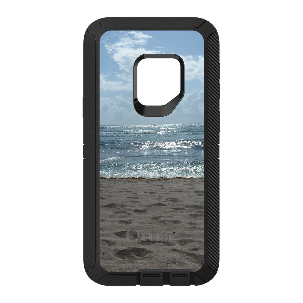Ocean Horizon Akumal Mexico OtterBox Defender Case for iPhone & Galaxy, view 11