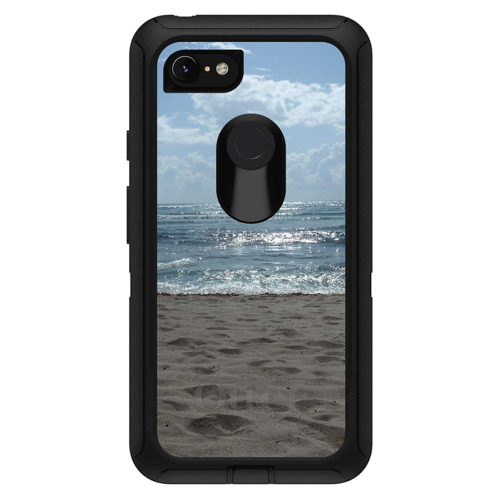 Ocean Horizon Akumal Mexico OtterBox Defender Case for iPhone & Galaxy, view 18