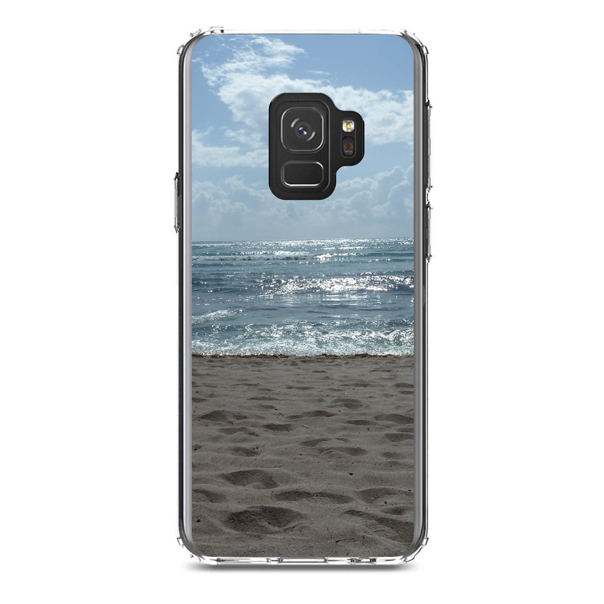 Ocean Horizon Akumal Mexico Clear Shockproof iPhone Case, view 19